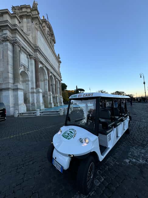 Image N°4 de Rome en 3 heures avec visite privée en voiturette de golf et dégustation de mets activité à Rome, publiée par le prestataire