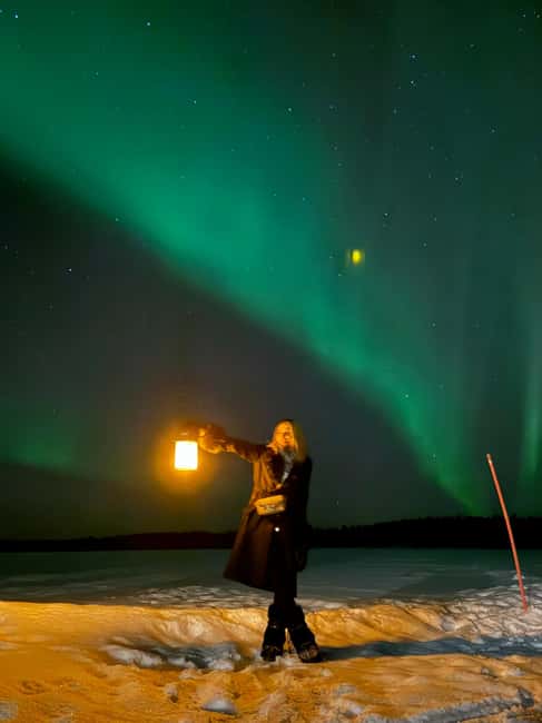 billede nr.8 af aktiviteten Levi: Nordlys-eventyr i naturen, lækkerier ved lejrbålet i Sirkka, uploadet af udbyder