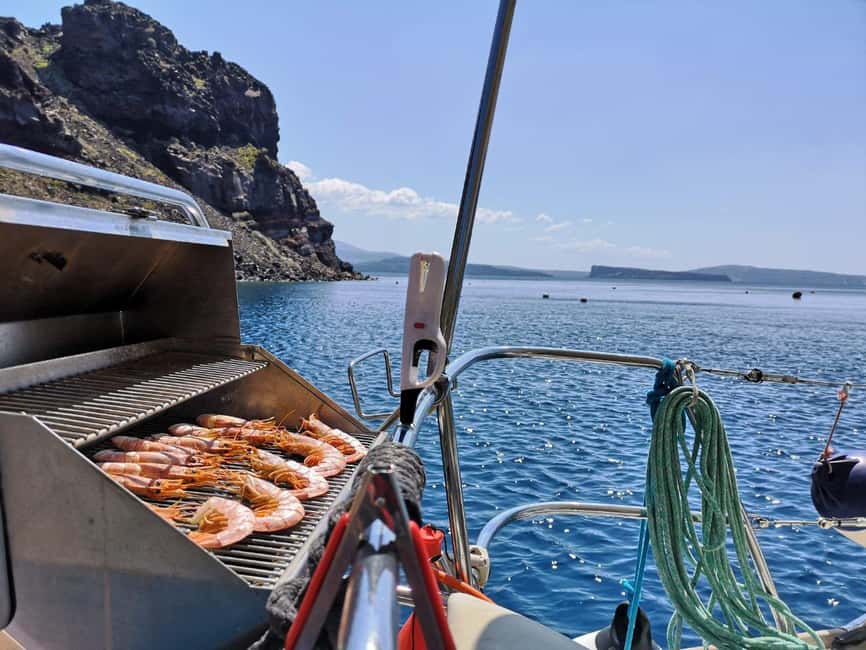 image n.15 of Santorini Caldera: Sunset Sailing Cruise with Meal activity in Vlichada, uploaded by supplier