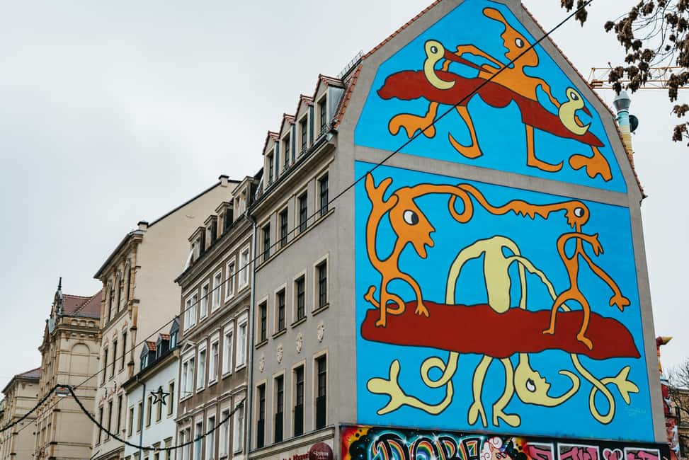 Bild Nr. 9 von Dresden: Neustadt District Street Art Guided Walking Tour Aktivität in Dresden, hochgeladen vom Anbieter