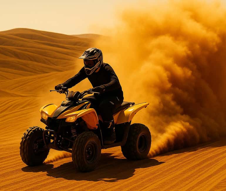 imagen n.º 9 de Marrakech: excursión en quad y paseo en camello por el desierto de Agafay con cena y espectáculo actividad en Marrakech, subida por el proveedor