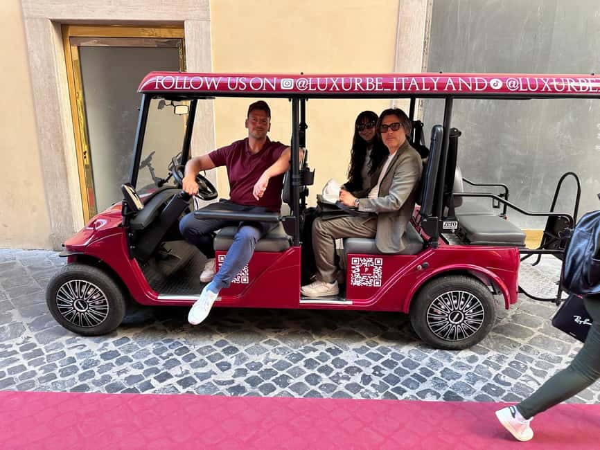 Image N°12 de Rome : visite en voiturette de golf des places et fontaines activité à Rome, publiée par le prestataire