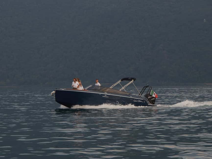 imagen n.º 2 de Lago de Como: Tour en barco privado con capitán y bebidas actividad en Varenna, subida por el proveedor