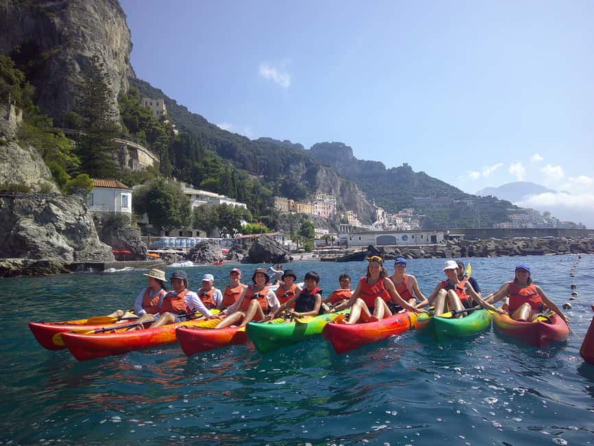 image n.20 of Amalfi Coast: Kayak & Snorkeling Tour, Caves & Hidden Beach activity in Conca dei Marini, uploaded by supplier