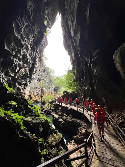 image n.31 of Phong Nha: Cave Exploration and Zipline Dark Cave Tour activity in Central Vietnam, uploaded by supplier