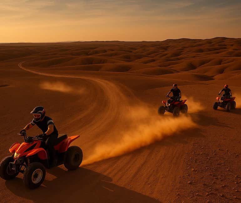 imagen n.º 13 de Marrakech: excursión en quad y paseo en camello por el desierto de Agafay con cena y espectáculo actividad en Marrakech, subida por el proveedor