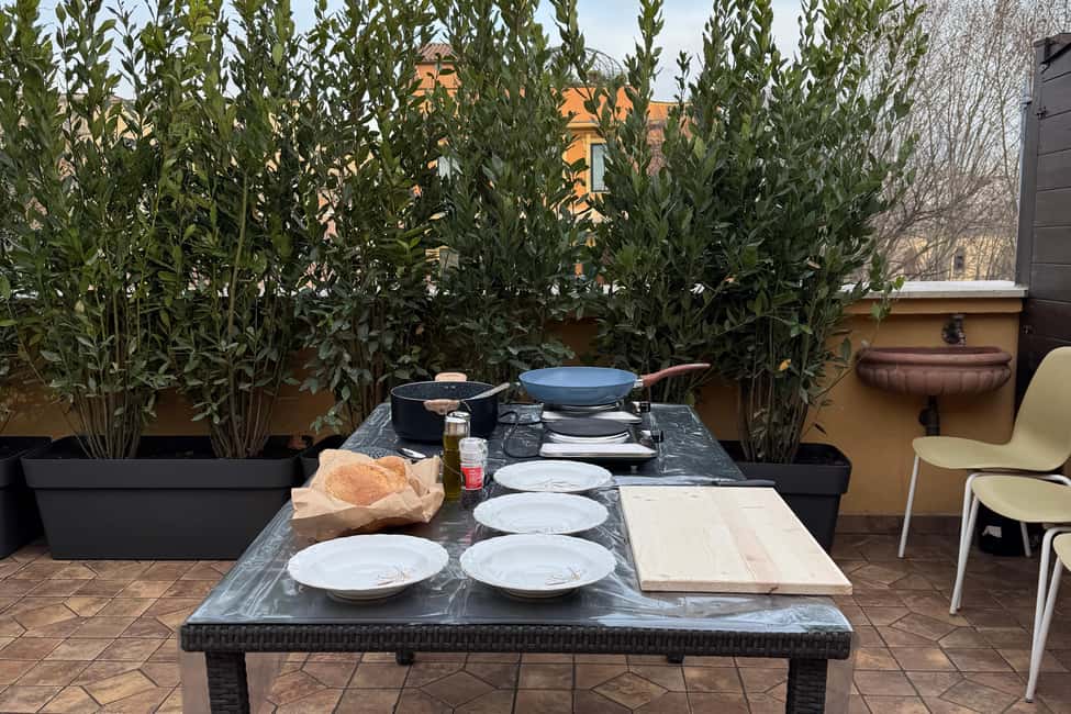 image n.10 of Rome: Rooftop Cooking Class with Wine near the Vatican activity in Rome, uploaded by supplier