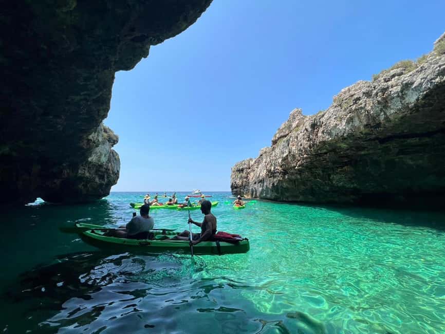 Immagine nº 7 di Santa Maria di Leuca: tour in kayak e canoa nelle grotte attività a Lecce, caricata dal fornitore