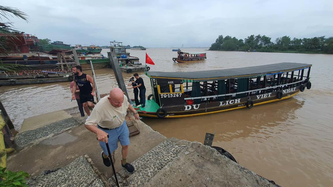 image n.5 of HCM:Mekong Delta 4 Islands Boat Tuk Tuk Try KhotCake Cooking activity in My Tho, uploaded by supplier