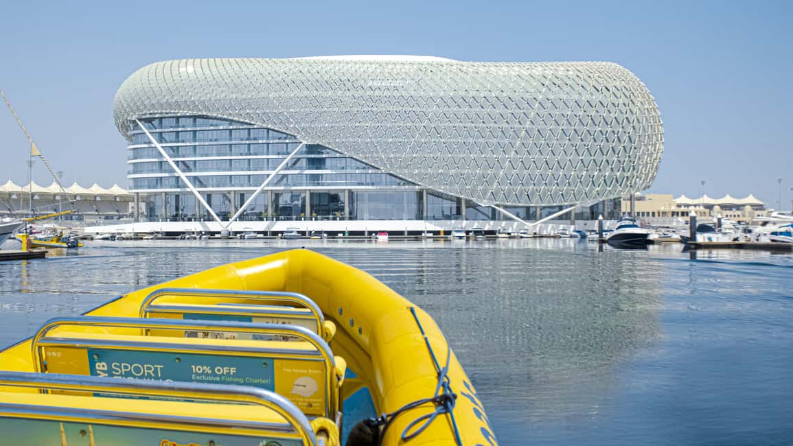 image n.2 of Abu Dhabi: 45 Minutes Yas Island Sightseeing Speedboat Tour activity in Abu Dhabi, uploaded by supplier