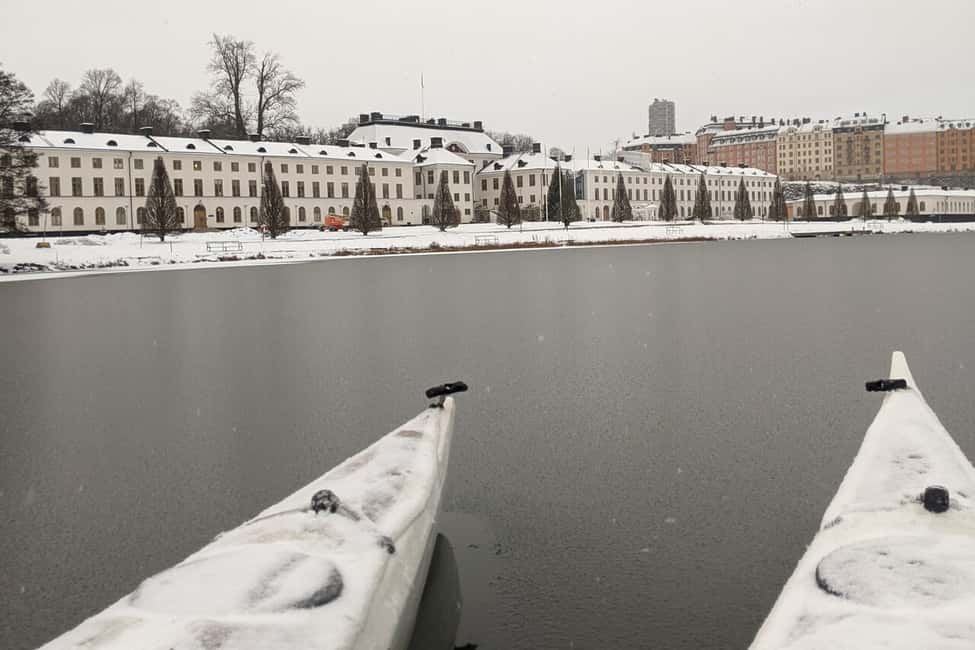 image n.7 of Stockholm: Winter Kayaking Tour through the City Centre activity in Stockholm, uploaded by supplier