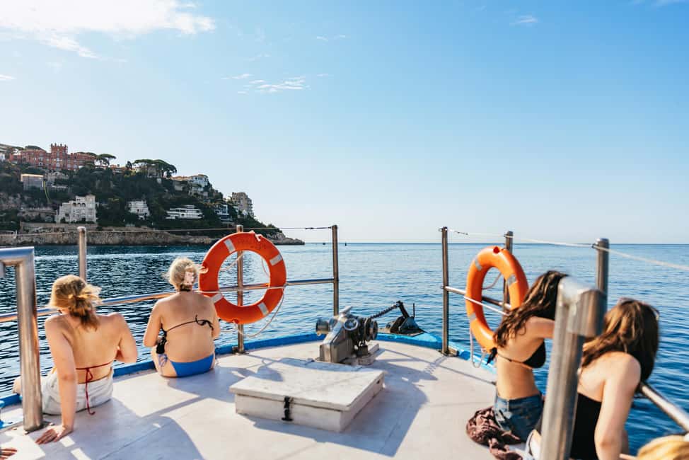 Image N°10 de Au départ de Nice : Croisière de baignade et de plongée en apnée sur la Côte d'Azur activité à Nice, publiée par le prestataire