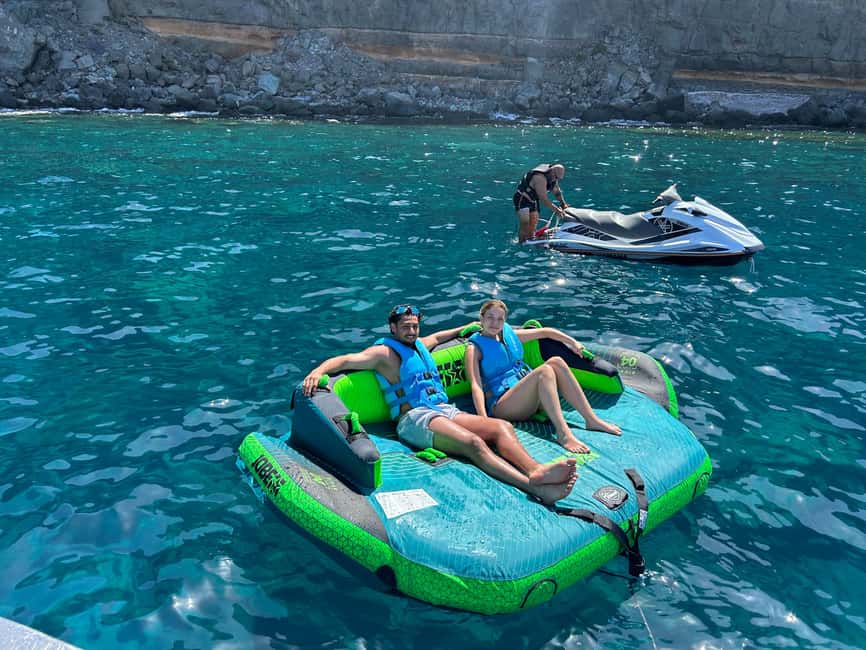 imagen n.º 2 de Puerto Rico,Gran Canaria:excursion en barco bebida comida padelsurf snorkel actividad en Puerto Rico de Gran Canaria, subida por el proveedor