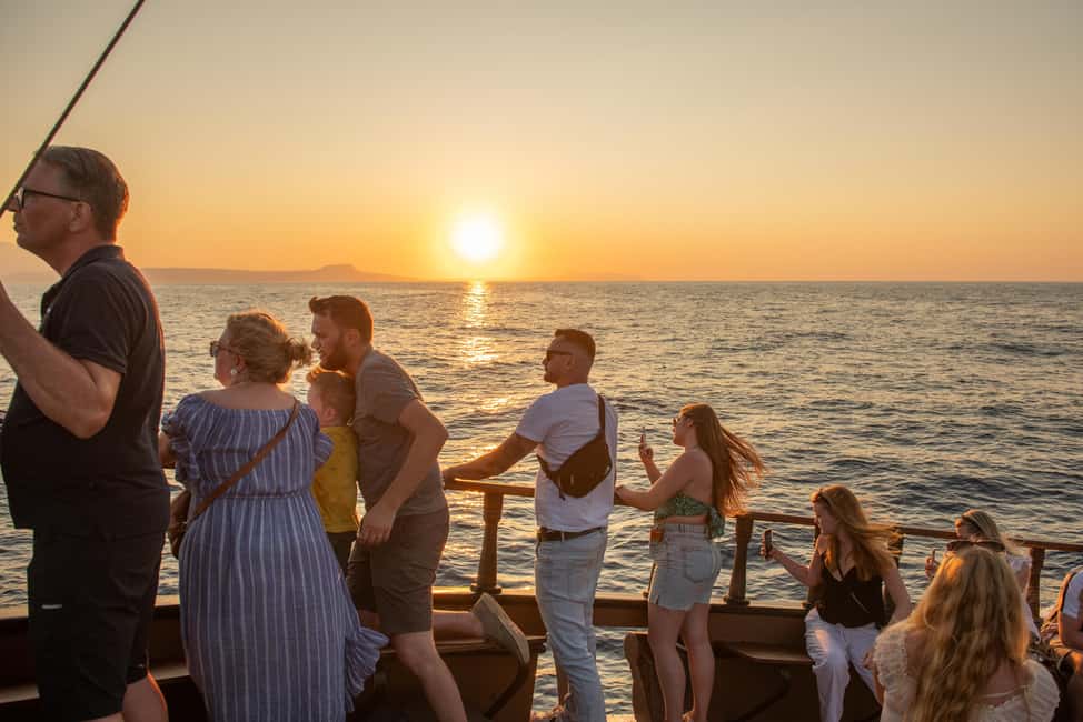 Bild Nr. 17 von Rethymno: Bootsfahrt bei Sonnenuntergang auf Piratenboot Aktivität in Rethymno, hochgeladen vom Anbieter