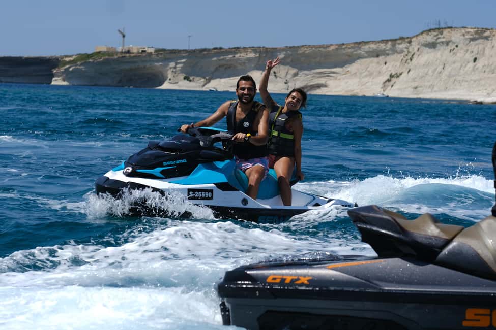 Image N°8 de Malte : expérience en jet ski privé activité à Marsaxlokk, publiée par le prestataire