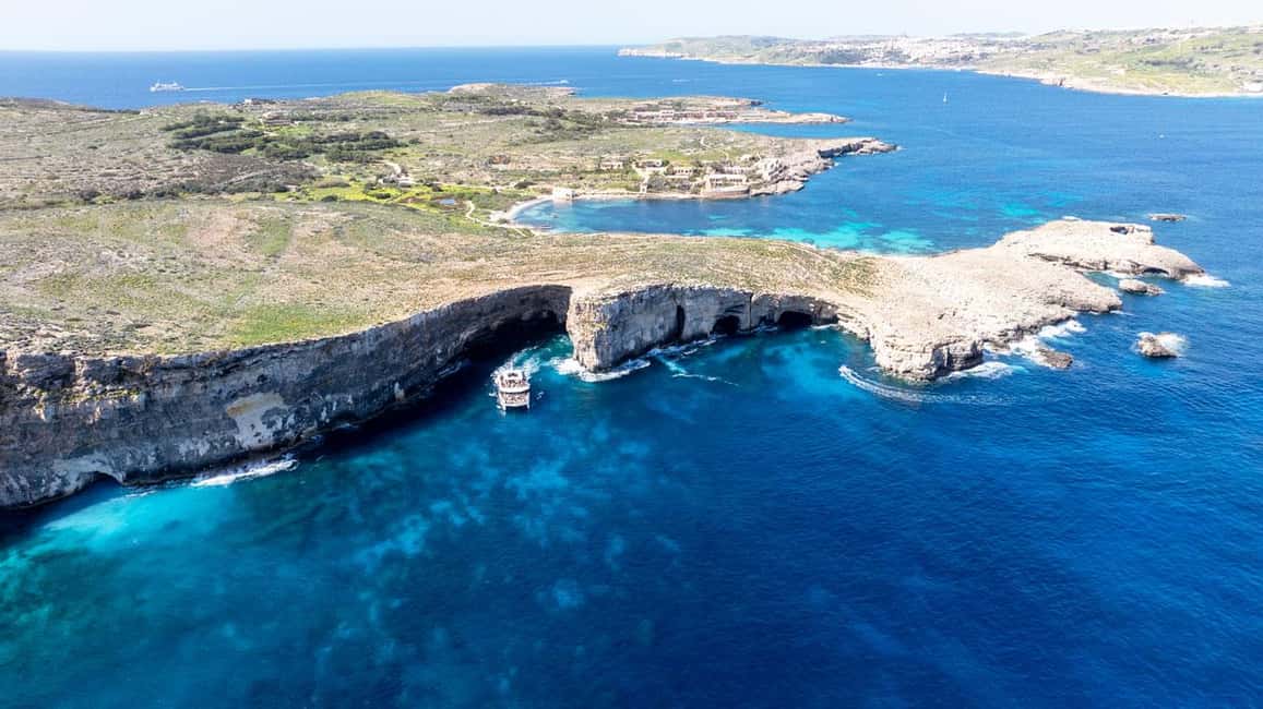 Image N°4 de Comino : visite du lagon bleu, du lagon cristallin et des grottes marines activité à Malte, publiée par le prestataire