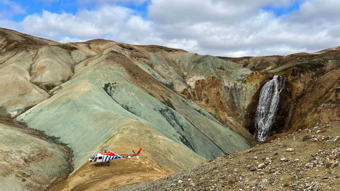 imagen n.º 4 de Landmannalaugar: Excursión en helicóptero con 3 aterrizajes actividad en Suðurland, subida por el proveedor