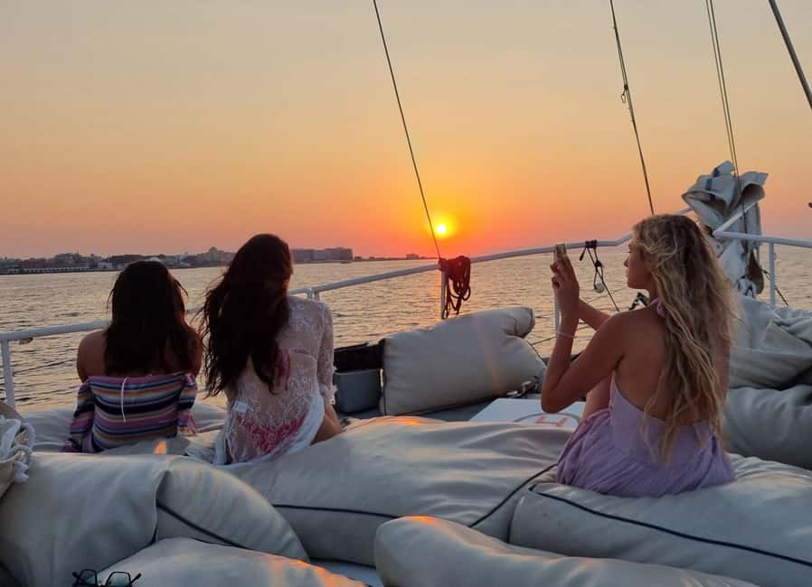 image n.1 of Rhodes: Sunset Cruise with Open Bar, Dinner, & Live Music activity in Dodecanese, uploaded by supplier