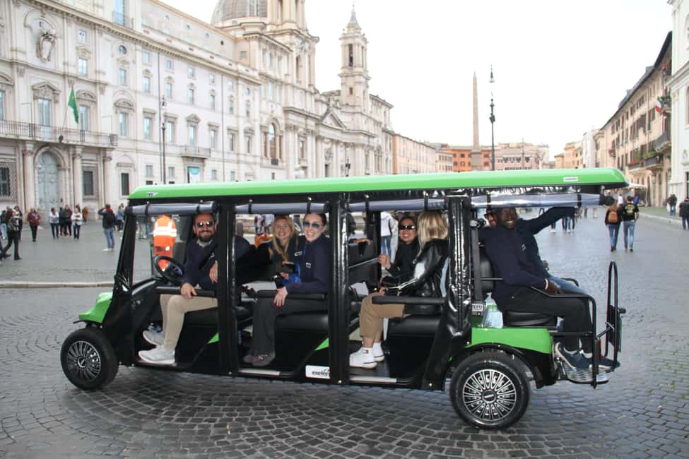 image n.2 of Rome: Golf Cart Tour with Artisanal Gelato Tasting activity in Rome, uploaded by supplier