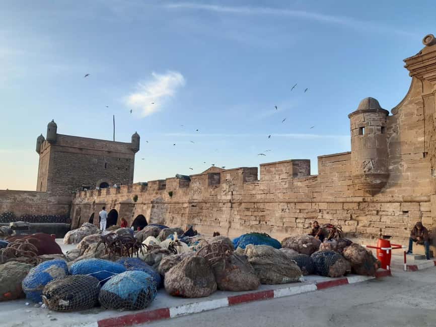 image n.23 of Essaouira Day Trip from Marrakech _ medina, old port activity in Essaouira, uploaded by supplier