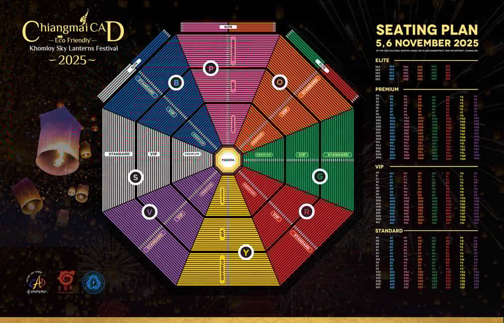 Chiang Mai 2026 CAD Yi Peng Sky Lantern Festival Official 