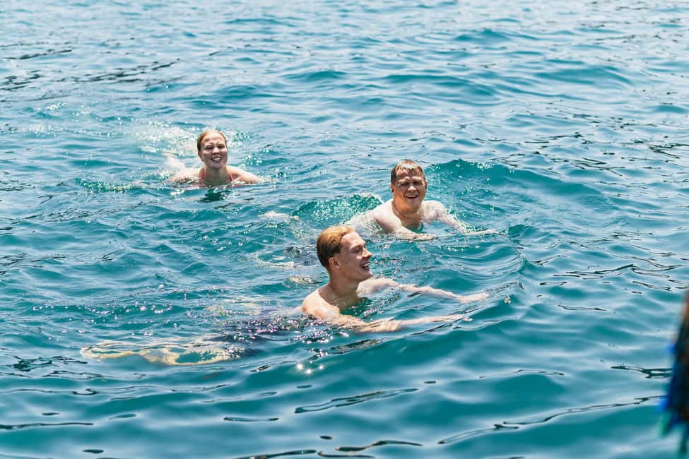 image n.5 of Santorini: Traditional Wooden Boat Tour with Meal and Wine activity in Cyclades, uploaded by supplier