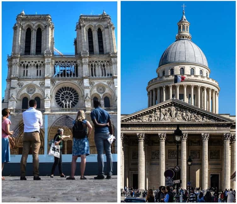 Image N°1 de Paris : L'extérieur de Notre-Dame, la visite du quartier latin et le Panthéon activité à Paris, publiée par le prestataire
