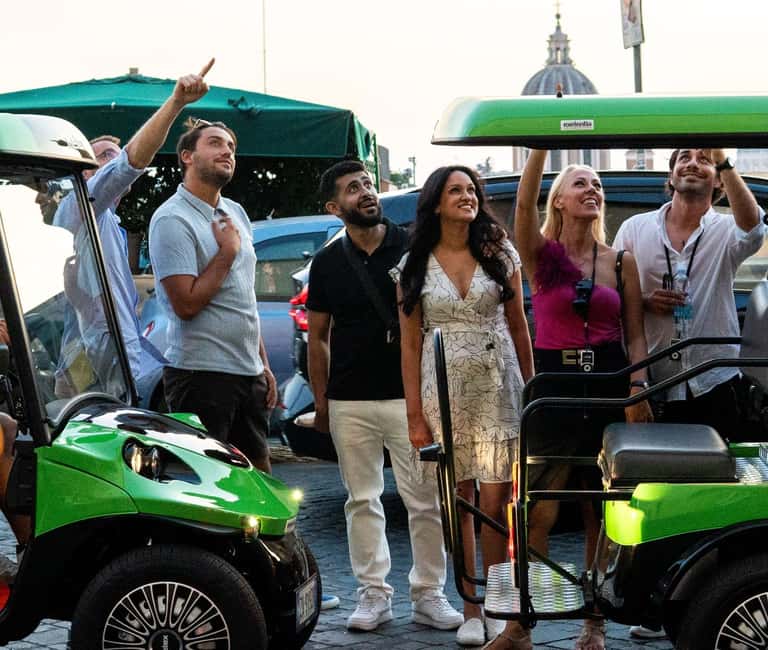Image N°4 de Rome : Circuit en voiturette de golf "Highlights Express activité à Rome, publiée par le prestataire