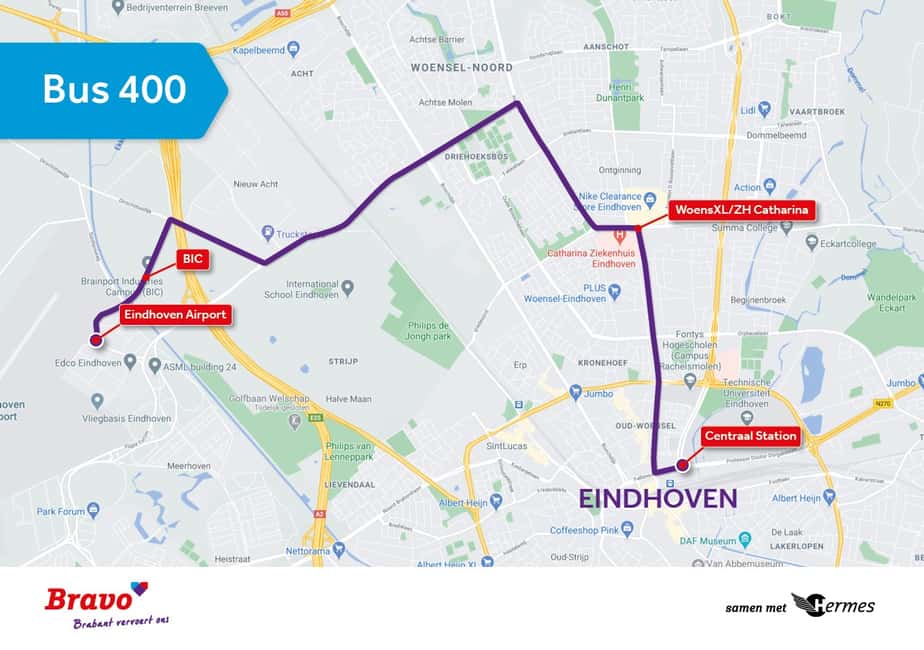 imagem n.6 de Eindhoven: Airport Express Bus de ou para o centro da cidade atividade em Eindhoven, carregada pelo fornecedor