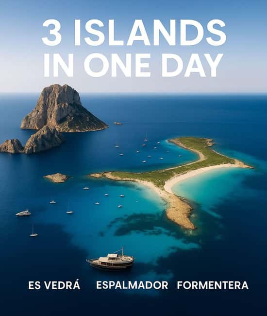 Image N°1 de San Antonio : visite d'Es Vedrà et de Formentera avec repas et boissons activité à Sant Josep de sa Talaia, publiée par le prestataire