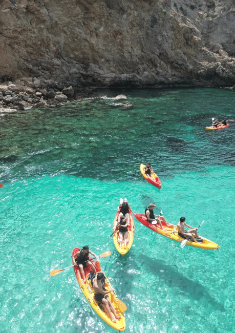 image n.3 of Ibiza: Sea Cave Tour with Guided Kayaking and Snorkeling activity in Balearic Islands, uploaded by supplier