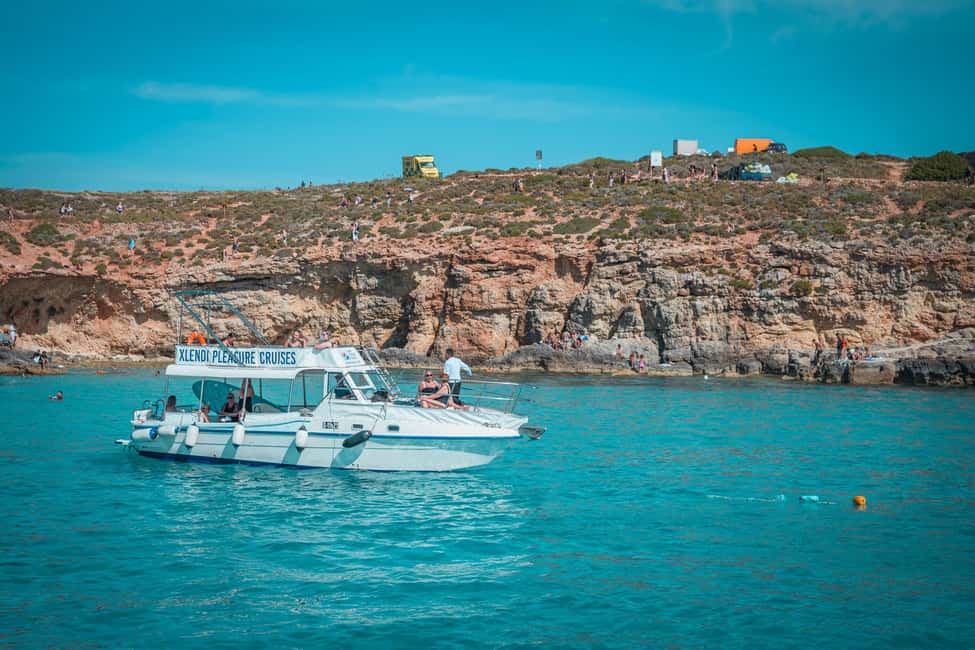 2. fotó – Gozo felől: Comino körül, Kék Lagúna, Kristály Lagúna és Barlangok – program helye: Mgarr, feltöltötte a programszervező