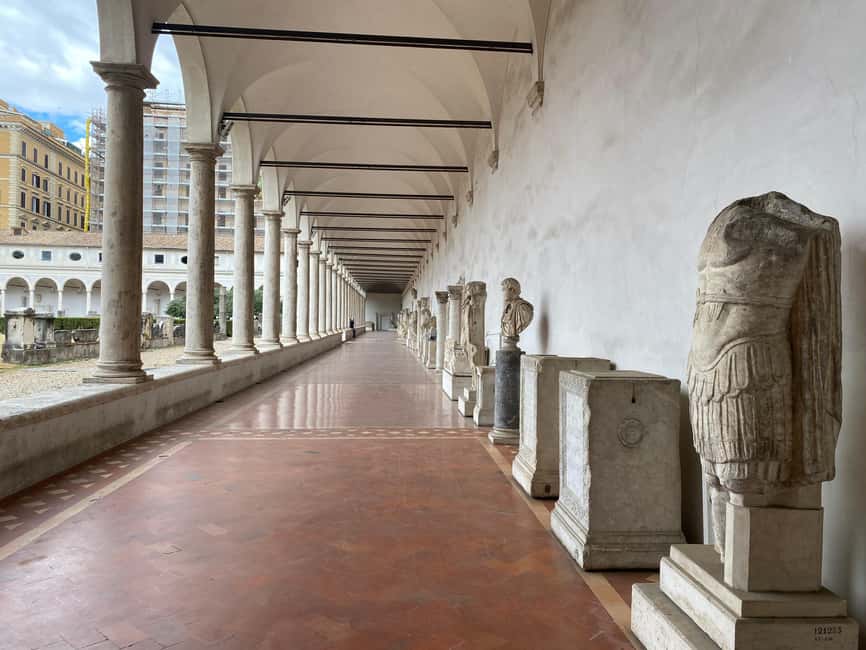 Image N°5 de Rome : Visite des merveilles de Michel-Ange aux thermes de Dioclétien activité à Rome, publiée par le prestataire