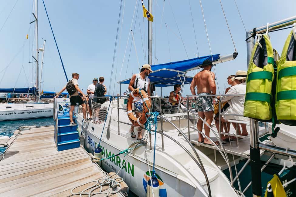 billede nr.6 af aktiviteten Costa Adeje: Hvalsafari med katamaran og drikkevarer i Costa Adeje, uploadet af udbyder