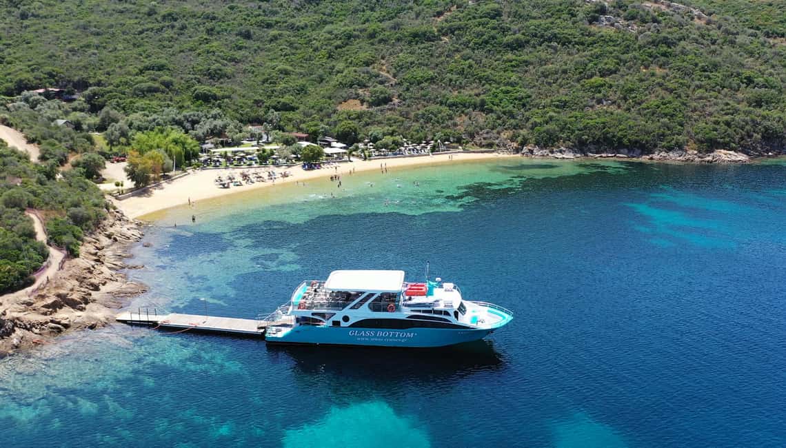 image n.5 of Ormos Panagias: Blue Lagoon Cruise to Ammouliani Island activity in Central Macedonia, uploaded by supplier