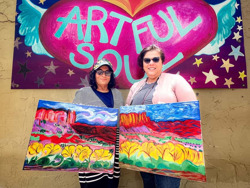 image n.2 of Santa Fe: Magic on Canvas Painting Class activity in Santa Fe, New Mexico, uploaded by supplier