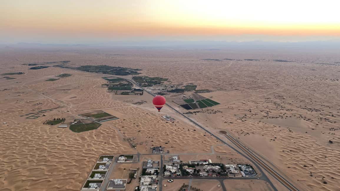 image n.11 of Dubai: Hot Air Balloon Ride with Camel Ride & Falcon Show activity in Dubai, uploaded by supplier
