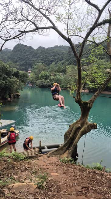 image n.34 of Phong Nha: Cave Exploration and Zipline Dark Cave Tour activity in Central Vietnam, uploaded by supplier
