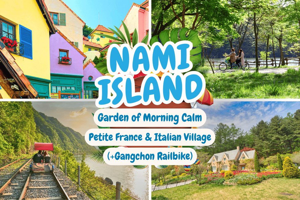 imagen n.º 1 de Seúl: Isla Nami, Jardín y Petite France con Railbike actividad en Gapyeong-gun, subida por el proveedor