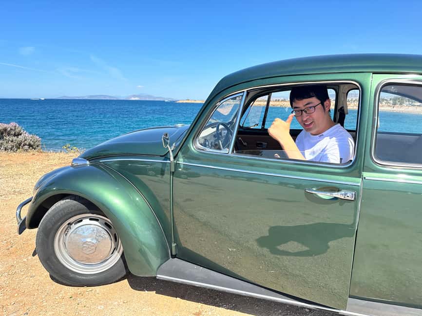 image n.8 of Athens: Riviera Photo Tour in a Vintage Volkswagen Beetle activity in Athens, uploaded by supplier