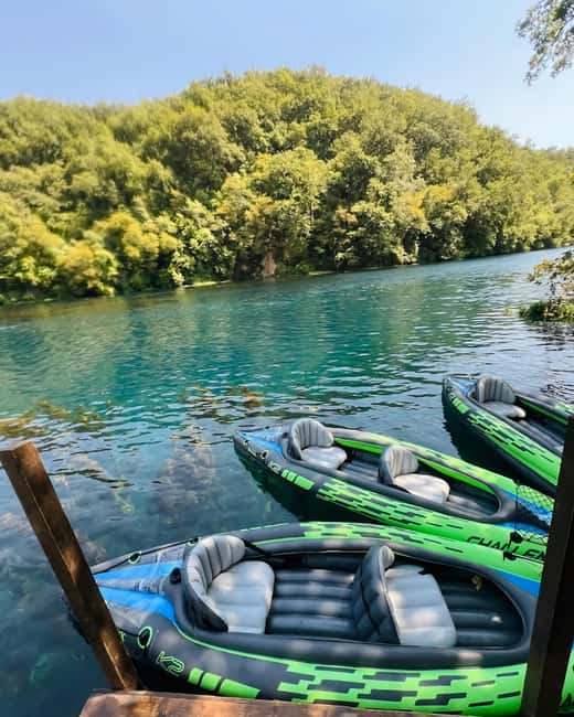 billede nr.2 af aktiviteten Sarande: Blue Eye Kayak og vandretur & Lekursi Slot i Muzinë, uploadet af udbyder