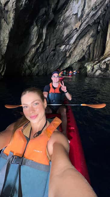 image n.5 of Amalfi: Kayak-Snorkel to Pandora Cave, Hidden Beach & Drinks activity in Ravello, uploaded by supplier