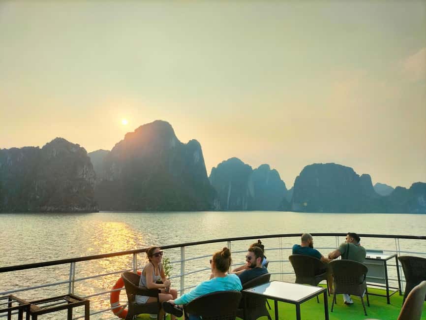 image n.44 of Hanoi: Full-Day Halong Bay Cruise with Swimming & Kayak Tour activity in Dong Bac, uploaded by supplier