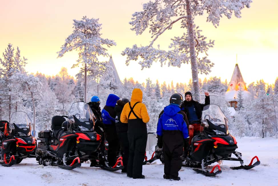 Bild Nr. 2 von Rovaniemi: Geführte Schneemobilfahrt durch die Wildnis Aktivität in Rovaniemi, hochgeladen vom Anbieter