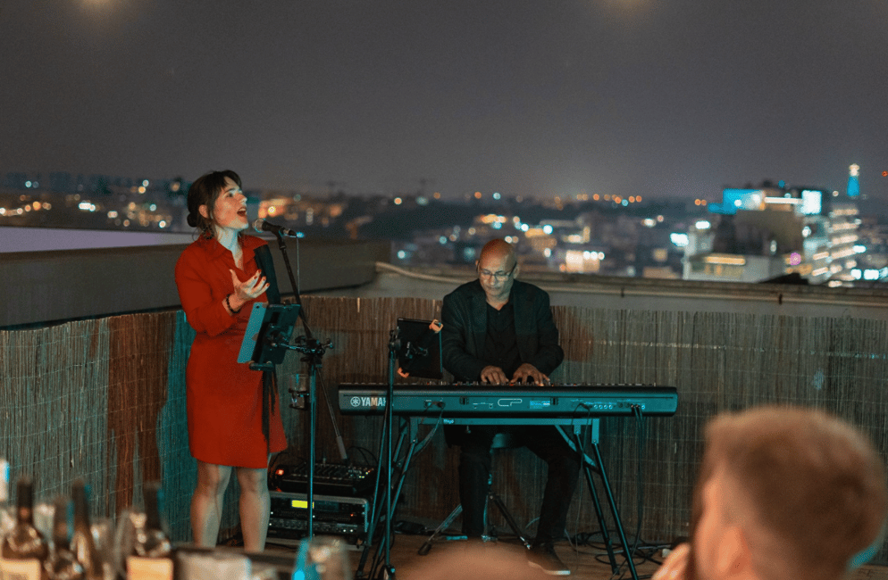 image n.1 of Lisbon: Rooftop Wine Tasting with Live Traditional Fado activity in Lisbon, uploaded by supplier