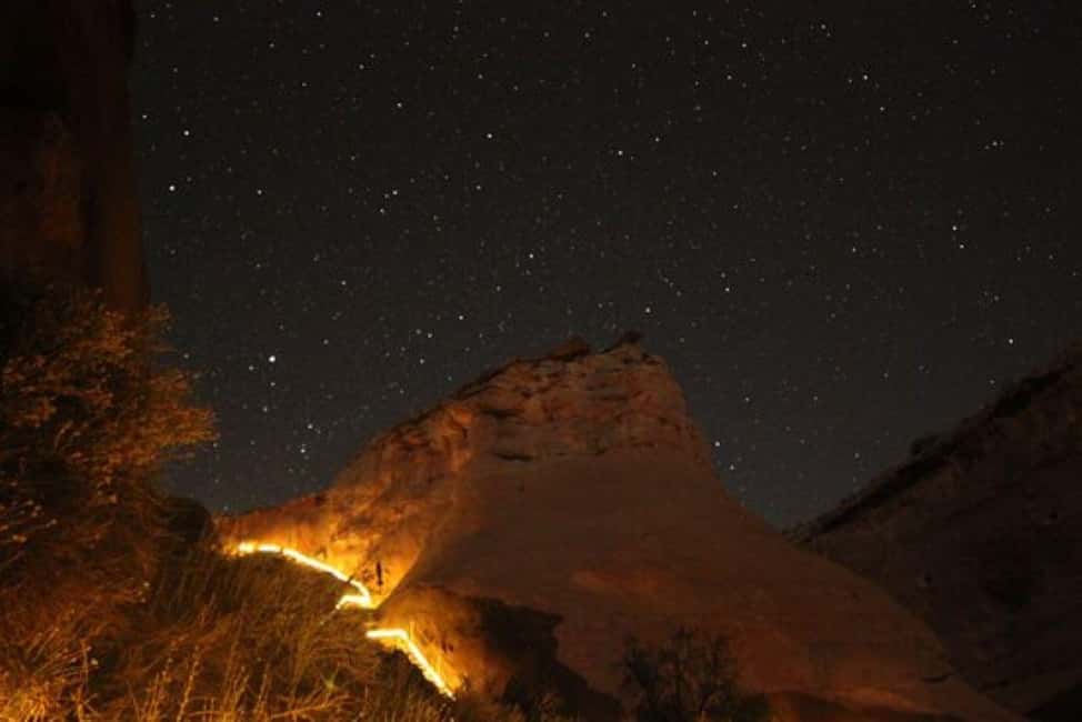 Image N°3 de Page : Randonnée nocturne et observation des étoiles dans le canyon de l'Antelope Valley activité à Page, Arizona, publiée par le prestataire