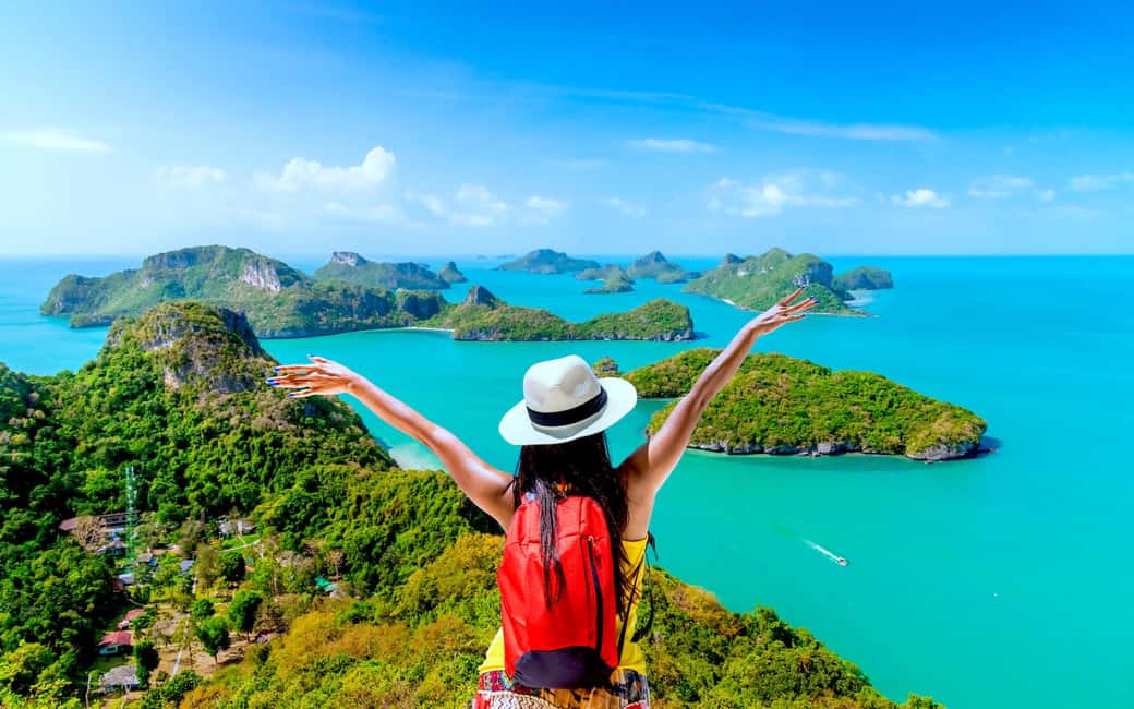 Immagine nº 1 di Koh Samui: Tour di un giorno ad Ang Thong con kayak, snorkeling e pranzo attività a Golfo del Siam, caricata dal fornitore