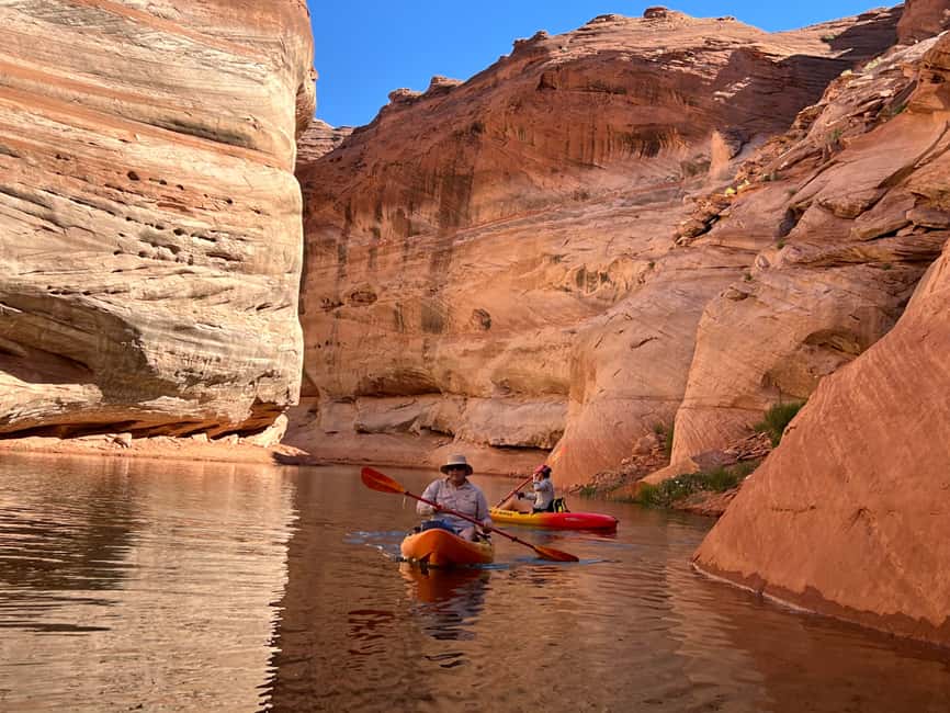 Image N°3 de Antelope Canyon Lac Powell : Randonnée guidée en kayak et randonnée pédestre activité à Arizona, publiée par le prestataire