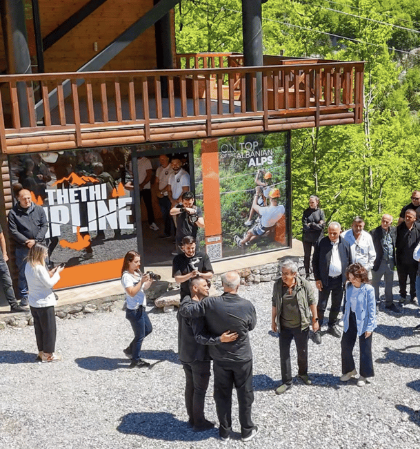 image n.4 of Theth’s new Zipline, the first of its kind in the area activity in Theth, uploaded by supplier