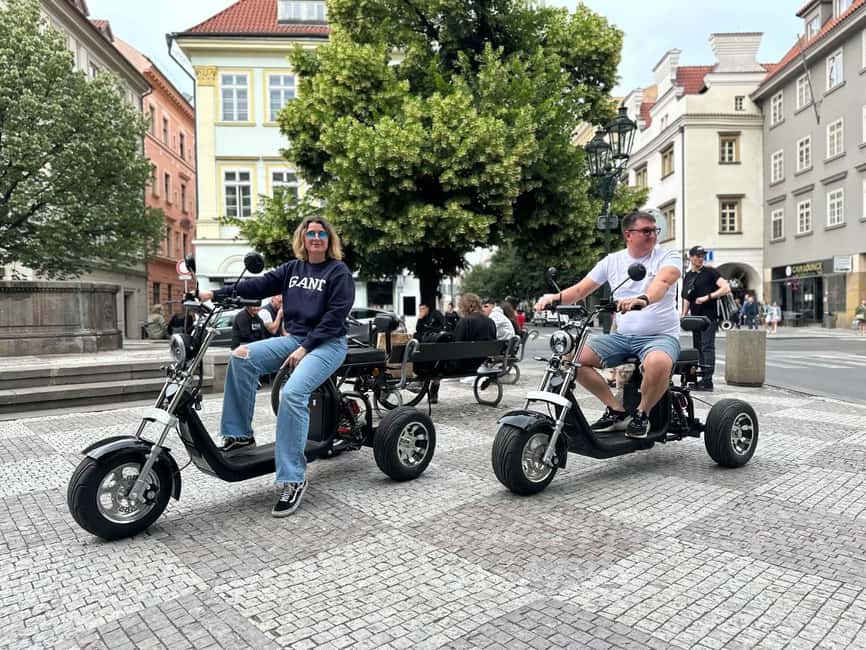Bild Nr. 1 von Prag: 2 Stunden FUN TRIKE Tour in Prag mit Guide Aktivität in Prag, hochgeladen vom Anbieter